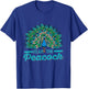 Fear the peacock Quote for a Peacock lover T-Shirt - T-Shirt | Royal