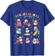 Retro Occupational Therapy Christmas Snowman OT OTA Women T-Shirt - T-Shirt | Royal