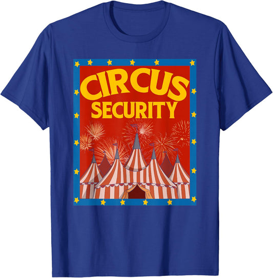 Circus Party Gift Acrobat Funny Clown Lion Fire Ring T-Shirt - T-Shirt | Royal