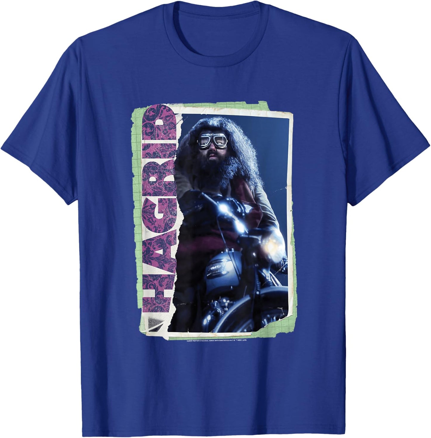 Harry Potter Rubeus Hagrid Photo Collage T-Shirt - T-Shirt | Royal