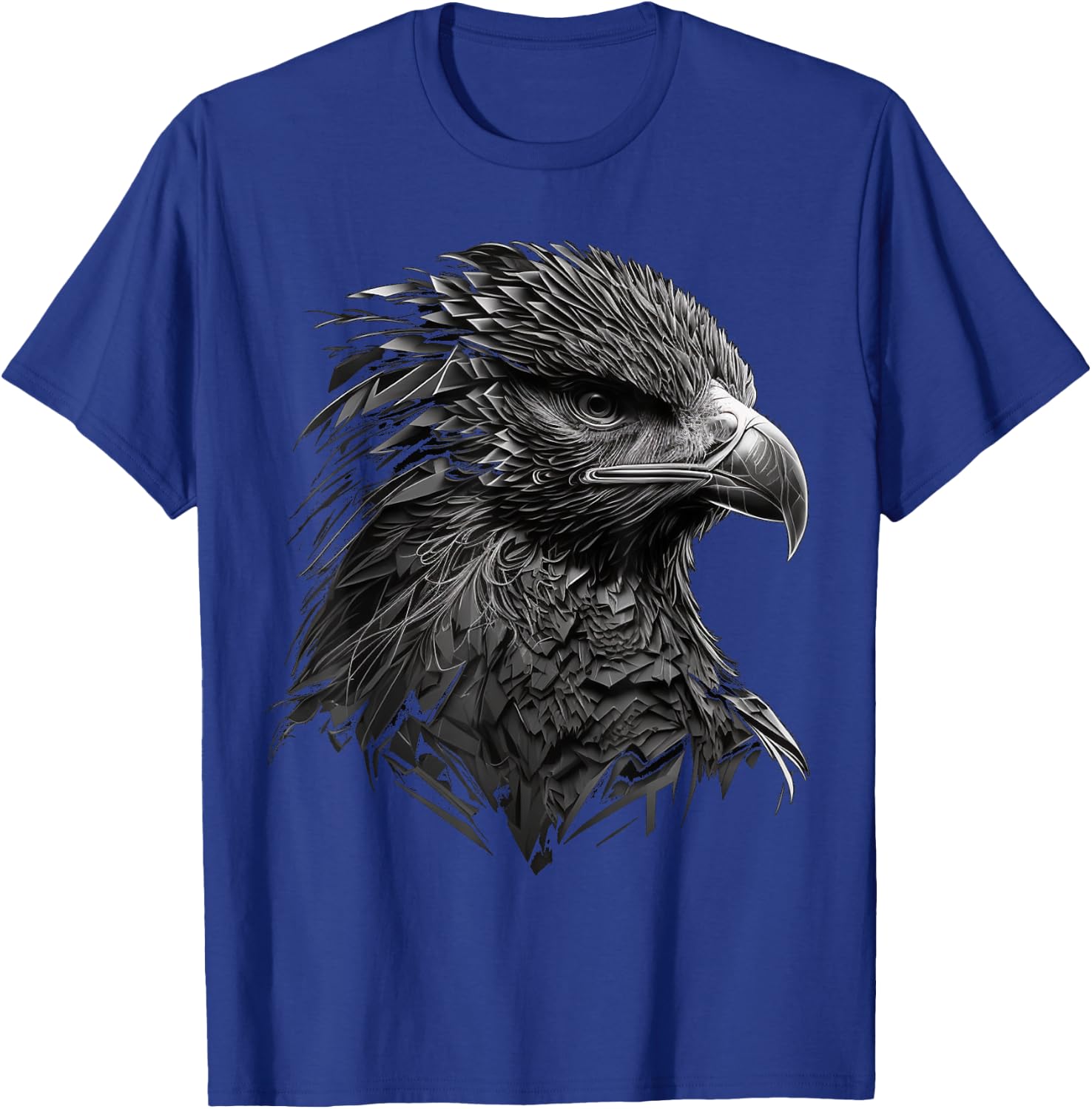 Eagle Bird Falcon Bird Motif Animal T-Shirt - T-Shirt | Royal