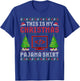 This is My Christmas Pajama Coding Ugly Sweater Funny T-Shirt - T-Shirt | Royal
