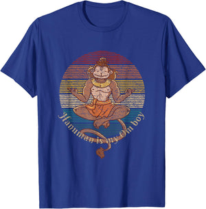 Funny Hanuman Is My Om Boy Hindu God and divine vanara T-Shirt - T-Shirt | Royal