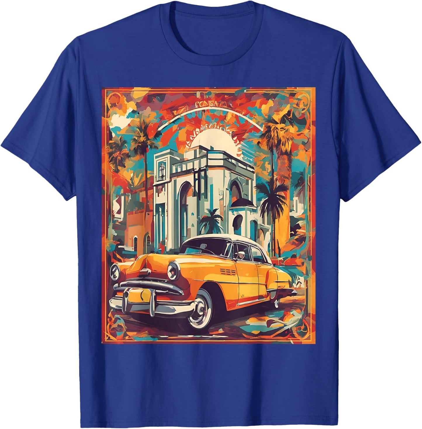 Classic Casablanca Romance Sticker T-Shirt - T-Shirt | Royal