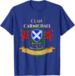 Carmichael Scottish Family Clan Middle Ages Mischief T-Shirt - T-Shirt | Royal