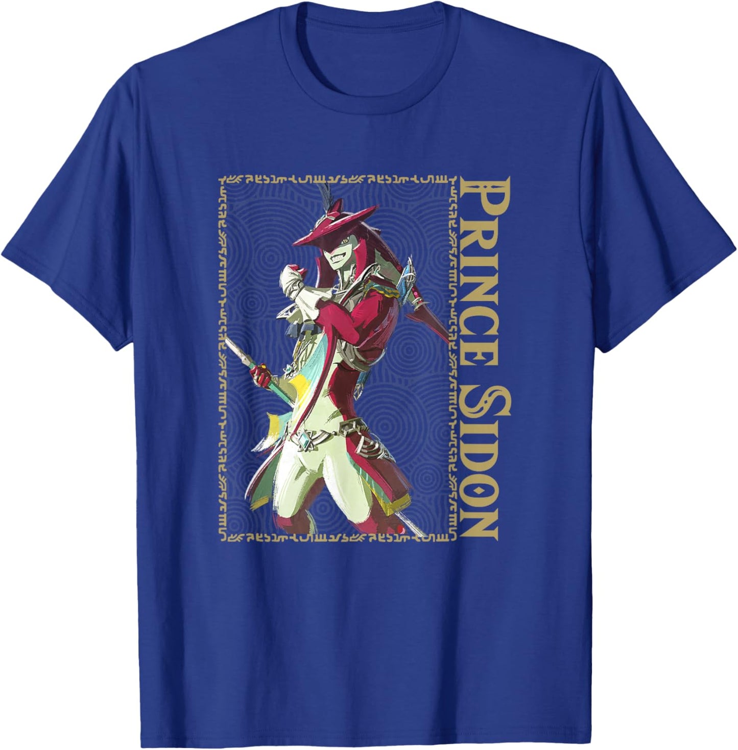 The Legend of Zelda: Breath of the Wild Prince Sidon Box Up T-Shirt - T-Shirt | Royal