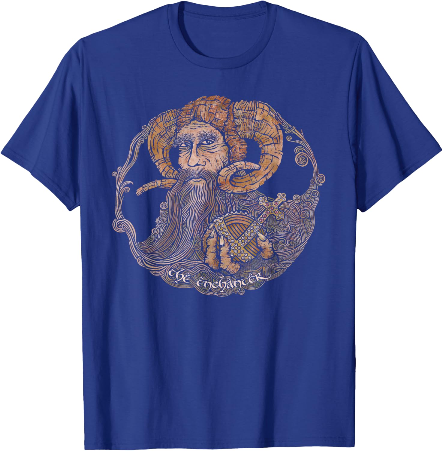 The Wizard Enchanter T-Shirt - T-Shirt | Royal
