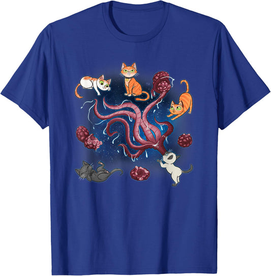 Marvel Studios The Marvels Goose & Flerkittens in Space Cute T-Shirt - T-Shirt | Royal