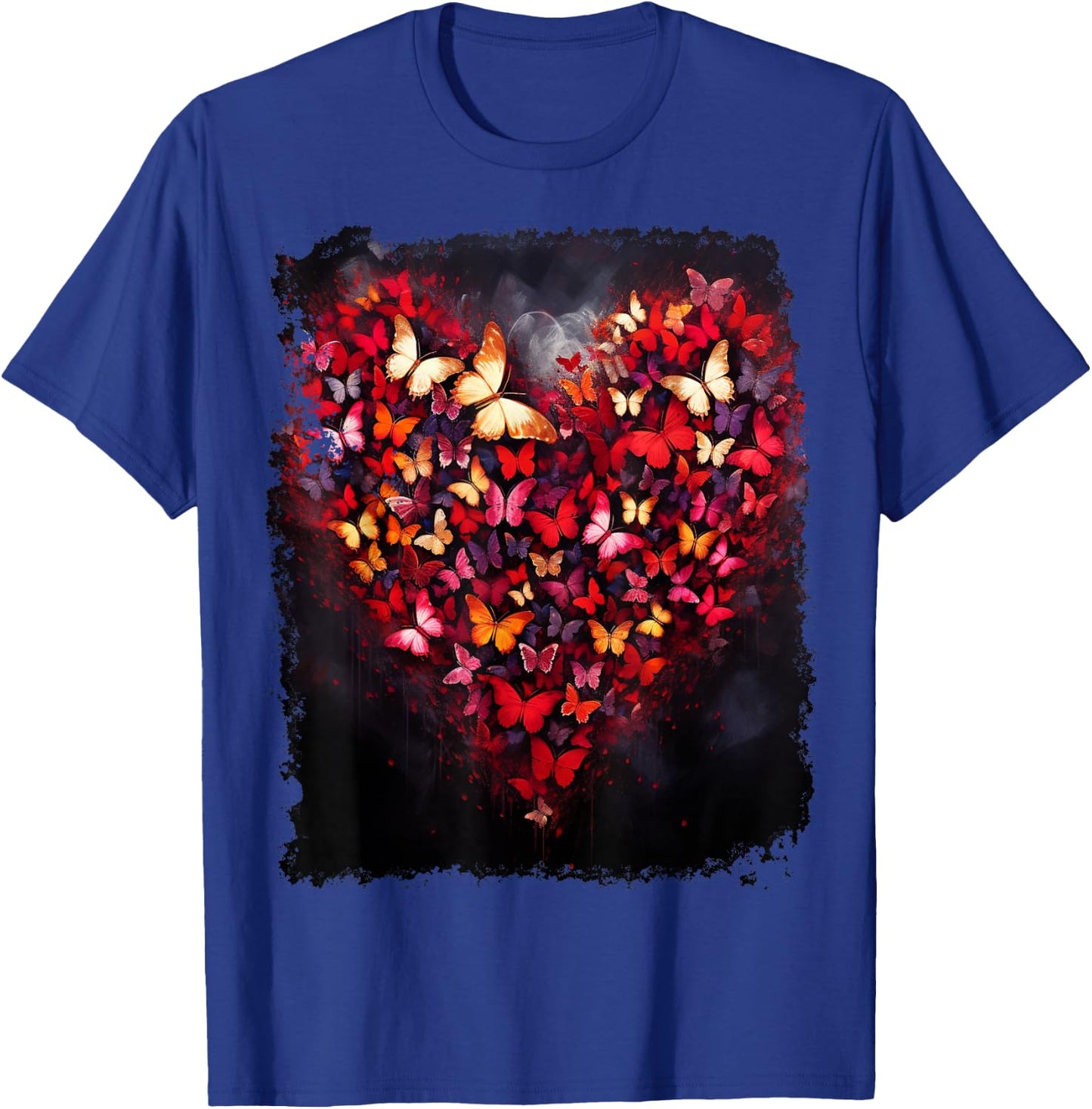 Butterfly Valentines Day T-Shirt - T-Shirt | Royal