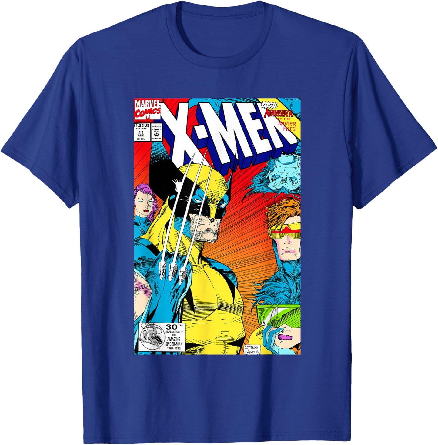 Marvel X-Men The X-Cutioner's Song Comic Book Cover T-Shirt - T-Shirt | Royal