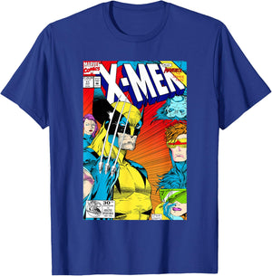 Marvel X-Men The X-Cutioner's Song Comic Book Cover T-Shirt - T-Shirt | Royal