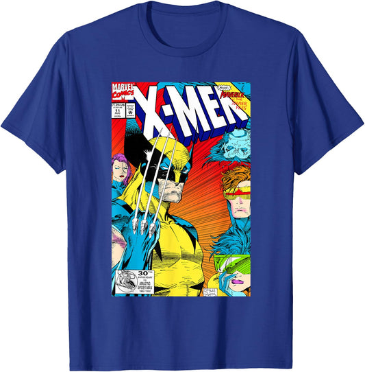 Marvel X-Men The X-Cutioner's Song Comic Book Cover T-Shirt - T-Shirt | Royal