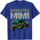 Monster Truck Mimi Family Matching Monster Truck Lovers T-Shirt - T-Shirt | Royal