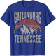 Gatlinburg Tennessee Hiking Outdoors T-Shirt - T-Shirt | Royal