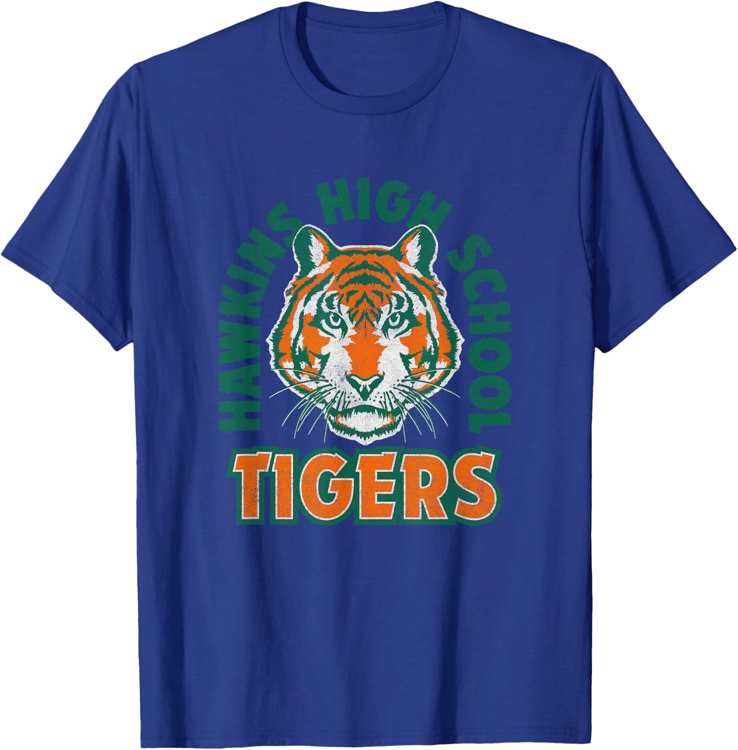 Stranger Things Retro Hawkins High School 1986 Collegiate T-Shirt - T-Shirt | Royal