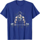 Anime Young Deadlift Fitness Motivation Strenght T-Shirt - T-Shirt | Royal