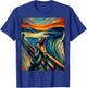 Expressionist Shirt for Alligator Lovers Artistic Alligator T-Shirt - T-Shirt | Royal