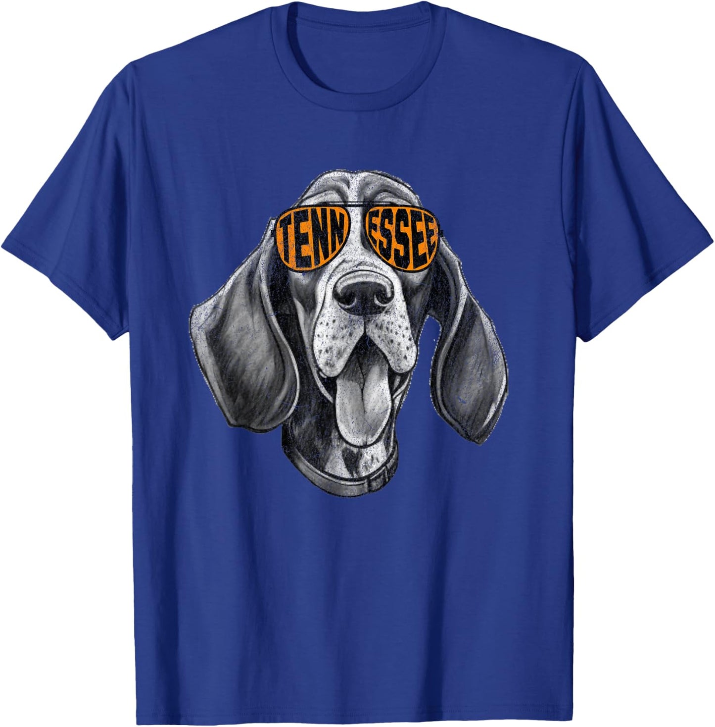 Tennessee Dog Sport Lovers | Tennessee Coonhound Fan T-Shirt - T-Shirt | Royal