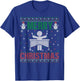 Family Xmas Pajamas Matching Marimba Player Ugly Christmas T-Shirt - T-Shirt | Royal