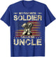 My Favorite Solider Calls Me Uncle | Proud Army Uncle T-Shirt - T-Shirt | Royal