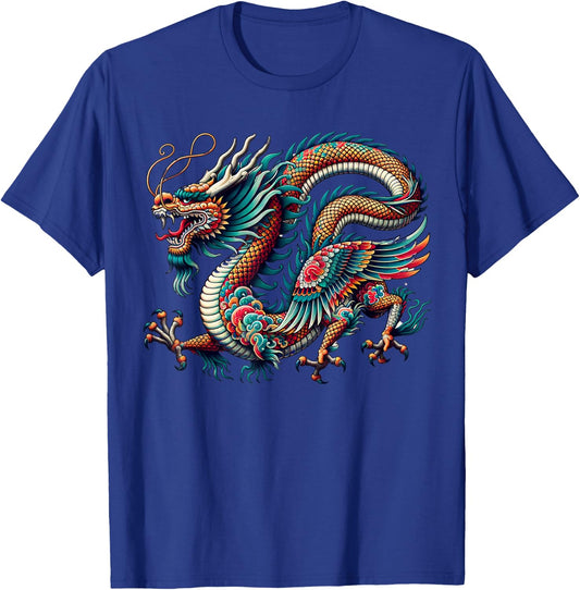 Year of the Wooden Dragon 2024 T-Shirt - T-Shirt | Royal