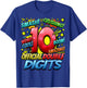 Official Double Digits 10th Birthday Awesome Since 2013 Boy T-Shirt - T-Shirt | Royal