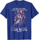 I Walk Through The Valley Of Death I Fear No Evil Crusader T-Shirt - T-Shirt | Royal