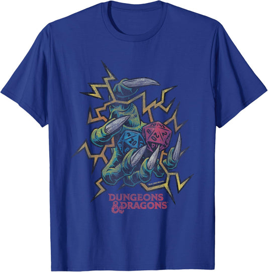 Dungeons & Dragons High Roller T-Shirt - T-Shirt | Royal