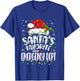 Santa Favorite Emergency Department Christmas ER Nurse T-Shirt - T-Shirt | Royal
