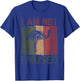 Retro Australian Flightless Bird I Am Not Emused Funny Emu T-Shirt - T-Shirt | Royal