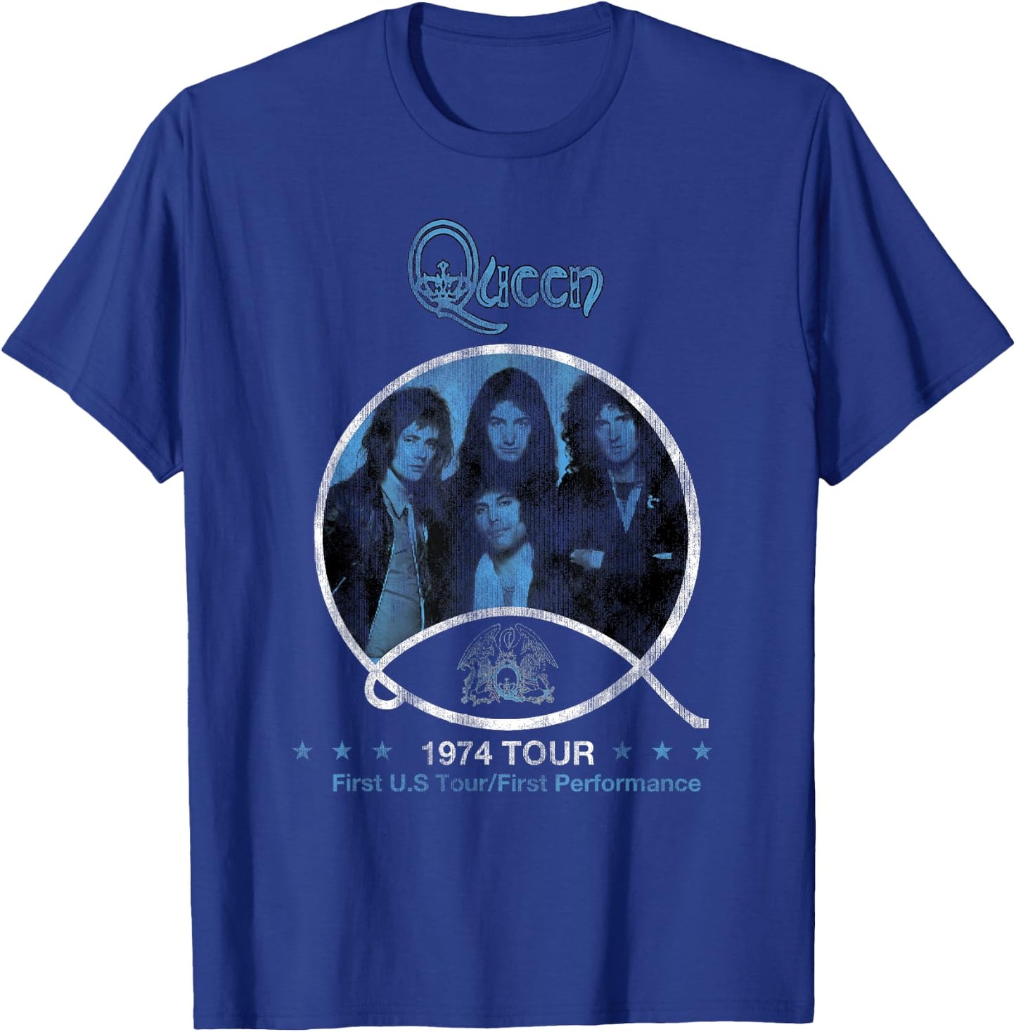 Official Queen 1974 T-Shirt - T-Shirt | Royal