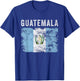 Guatemala Flag Distressed - Men Women Kids - Guatemalan Flag T-Shirt - T-Shirt | Royal