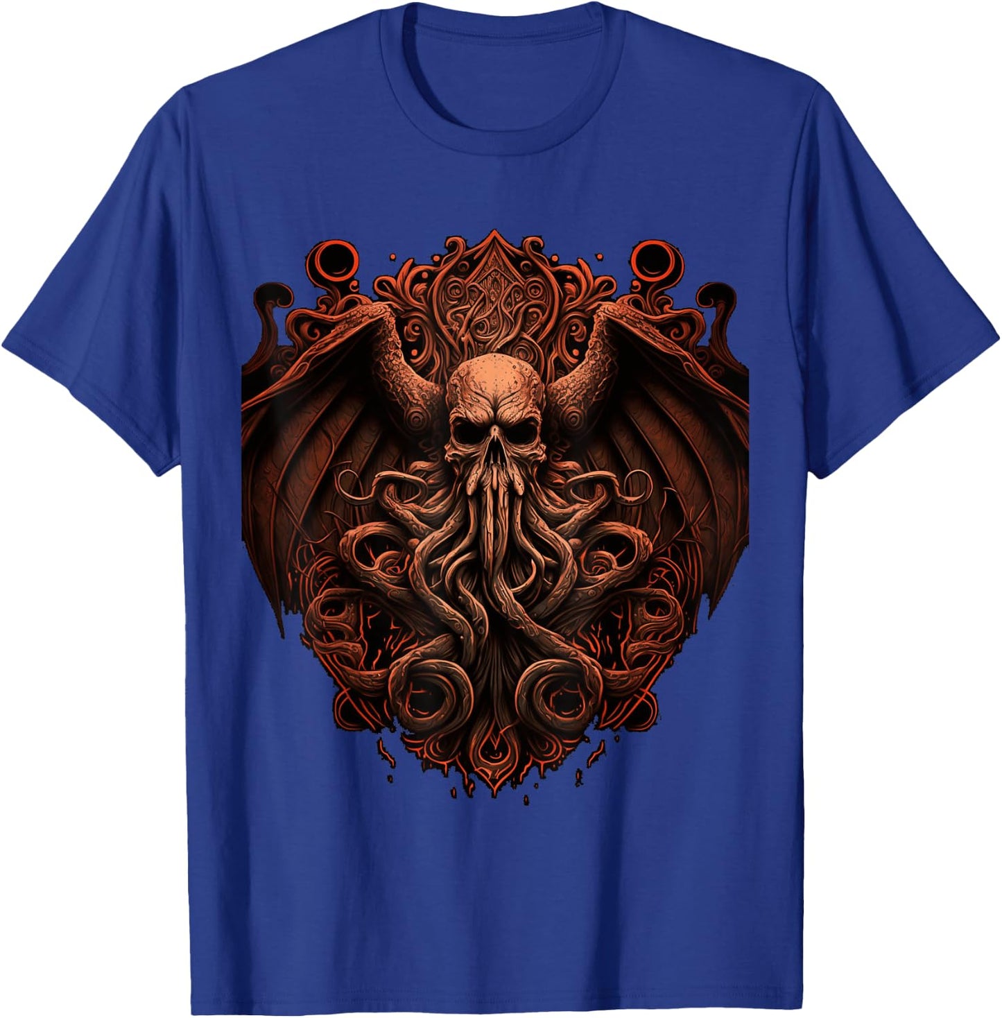 Cthulhu Lovecraft | Horror Cthulhu Myth | Entity of Cthulhu T-Shirt - T-Shirt | Royal
