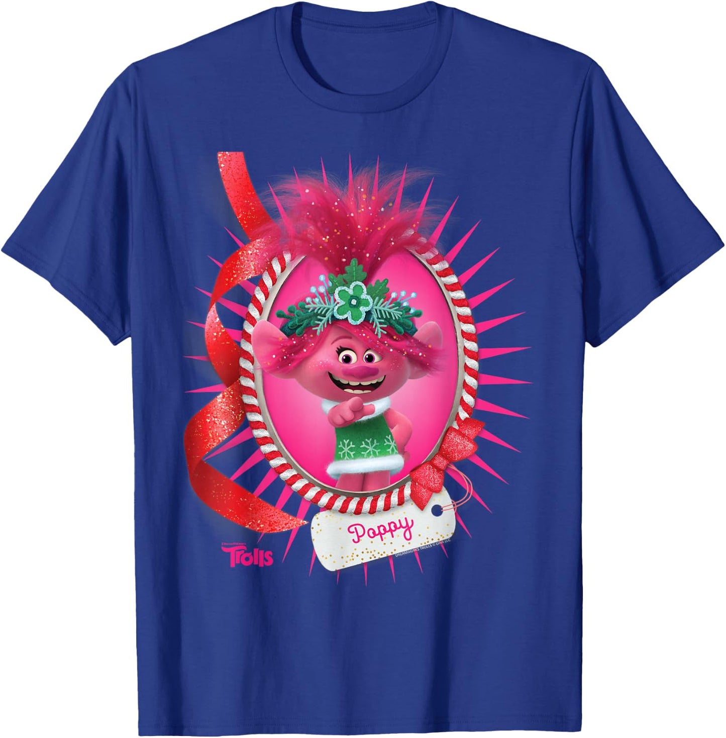DreamWorks Trolls Poppy Holiday T-Shirt - T-Shirt | Royal