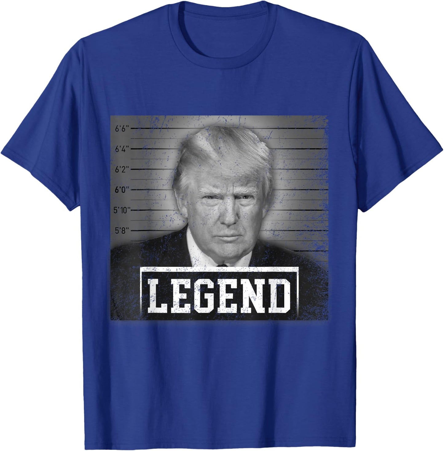 Trump 2024 Mugshot President Legend Save America Vintage T-Shirt - T-Shirt | Royal