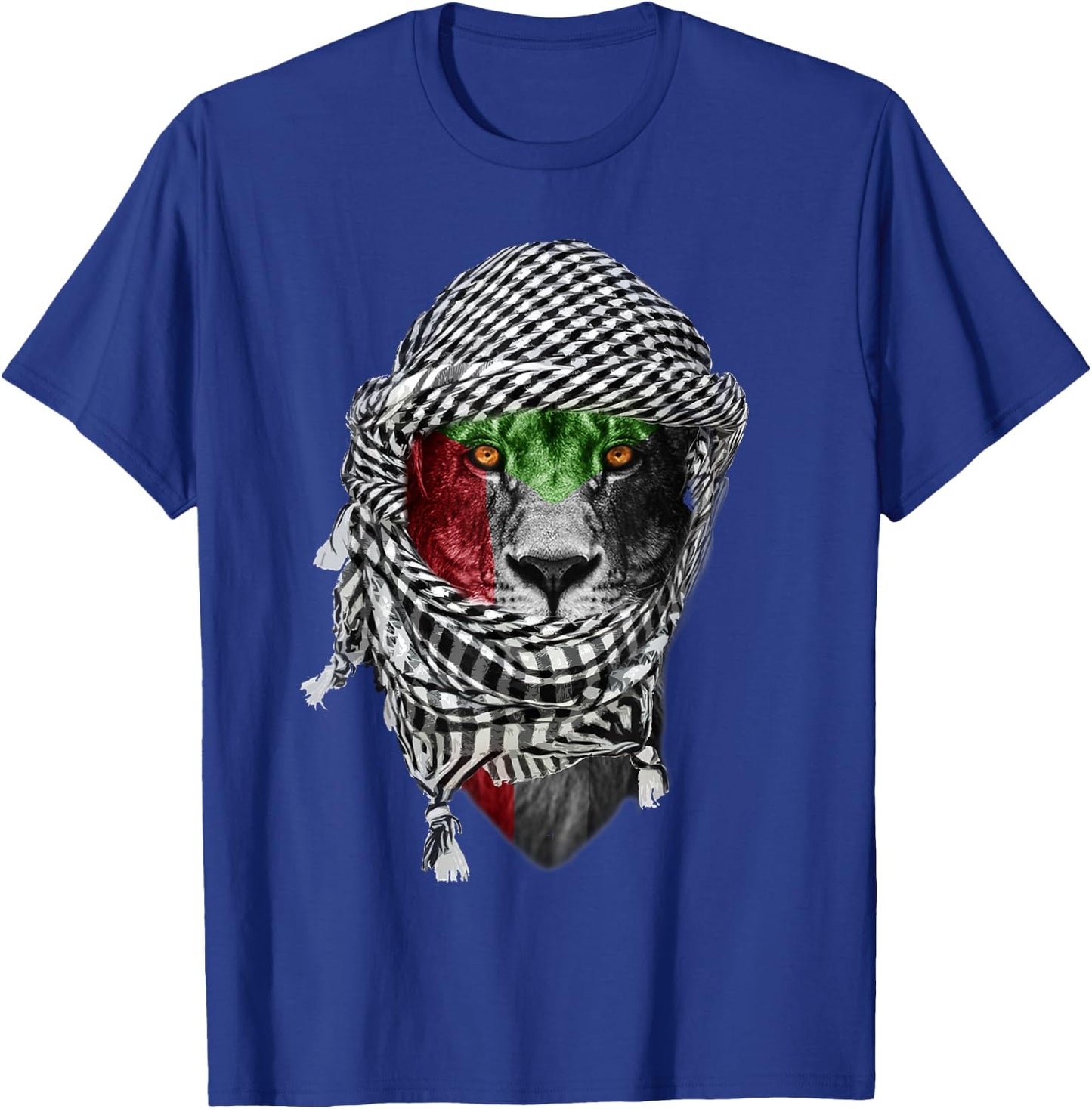 Free Palestine, Palestinian Lion T-Shirt - T-Shirt | Royal