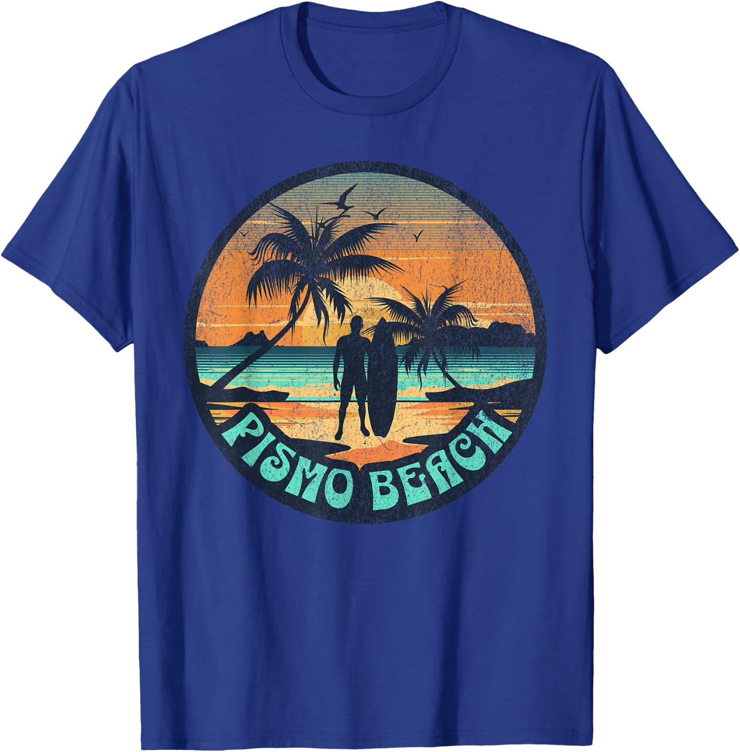 Pismo Beach T-Shirt - T-Shirt | Royal
