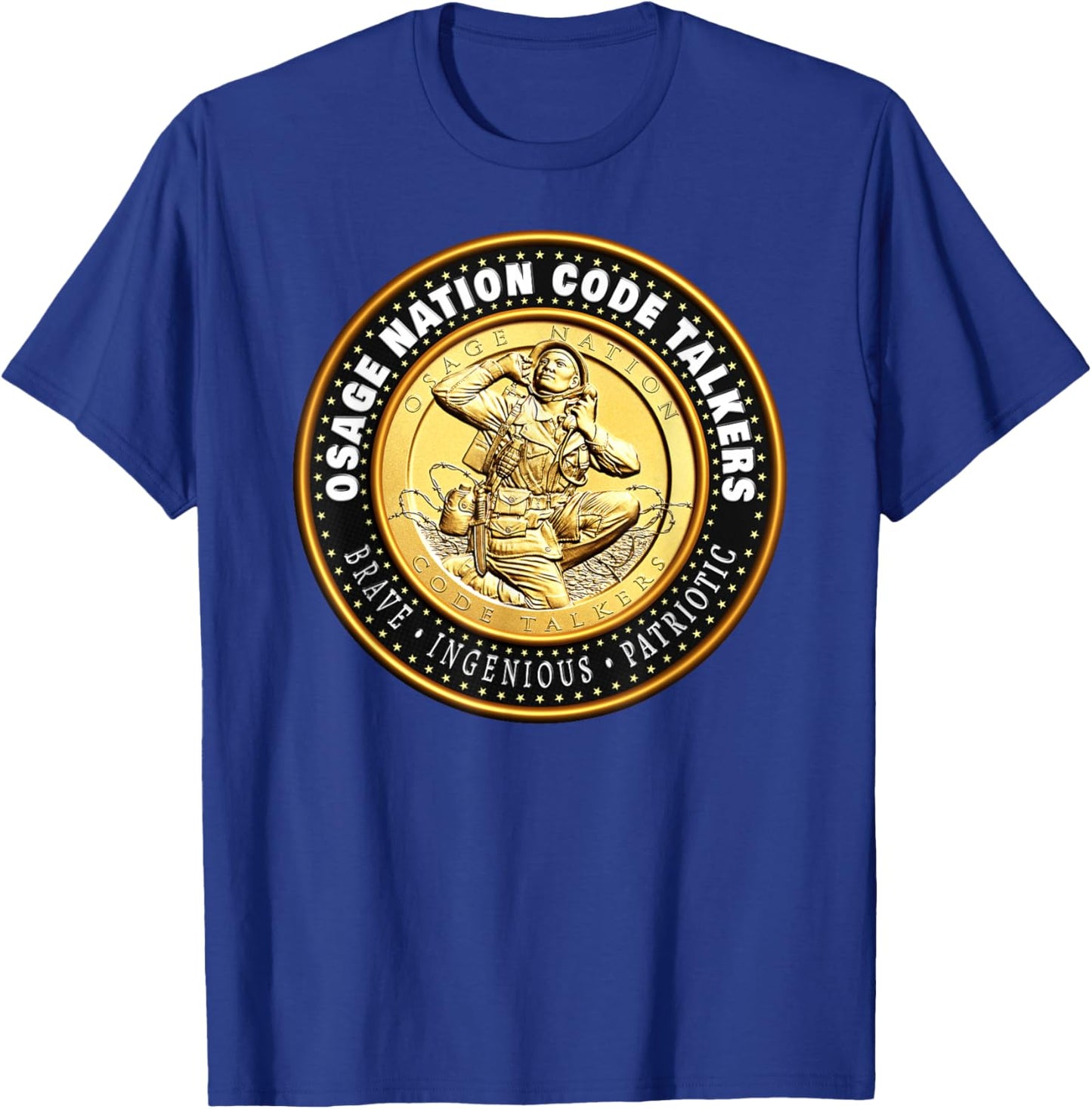 Commemorative Osage Nation Code Talkers for Heritage T-Shirt - T-Shirt | Royal