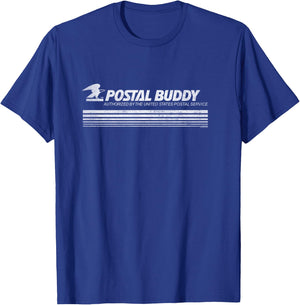 USPS Vintage Postal Buddy United States Postal Service T-Shirt - T-Shirt | Royal