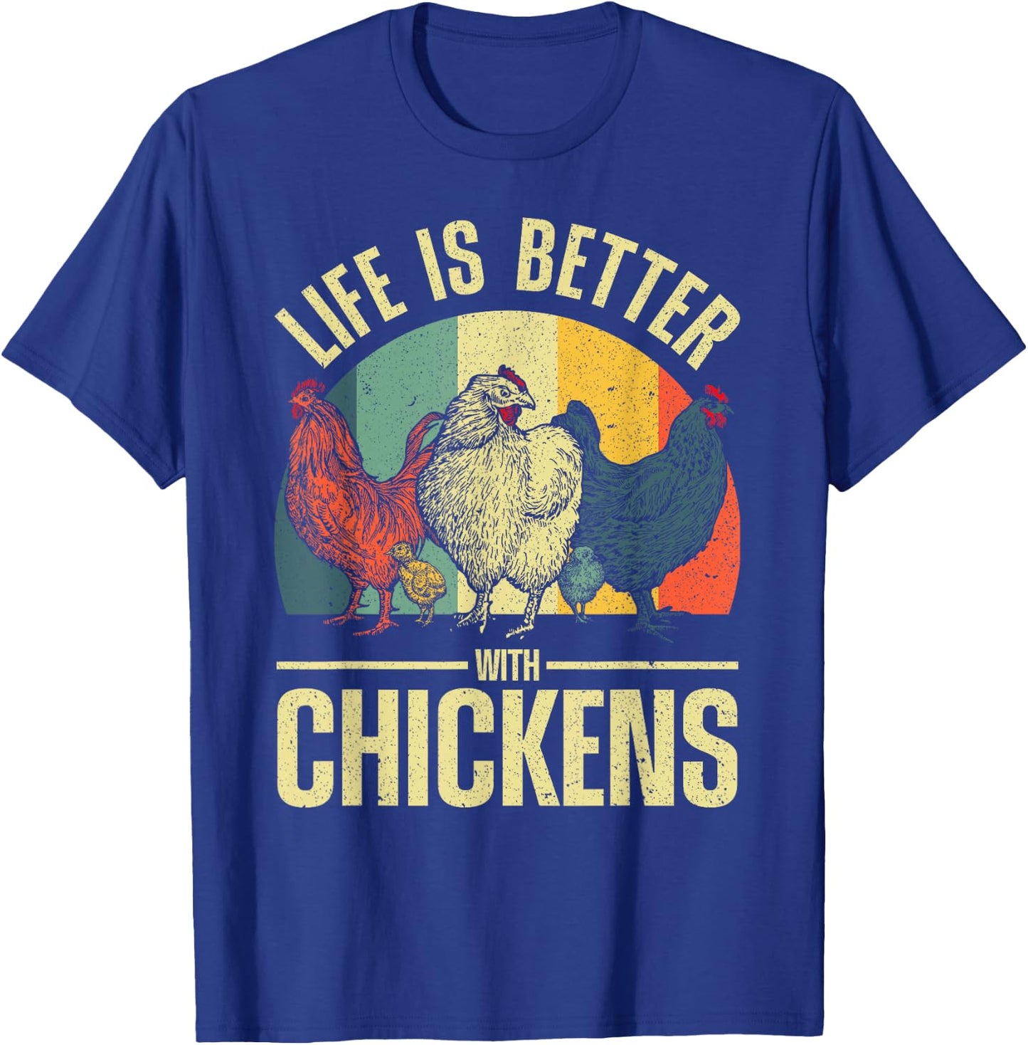 Cute Chicken Women Chicken Farmer Whisperer Lovers T-Shirt - T-Shirt | Royal