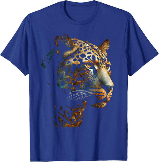 Leopard art - animal leopard T-Shirt - T-Shirt | Royal