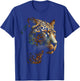 Leopard art - animal leopard T-Shirt - T-Shirt | Royal