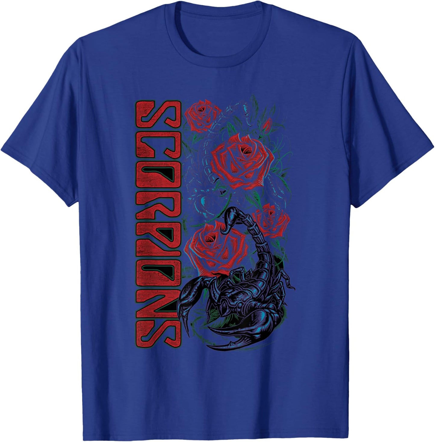Official Scorpions Black Ballad T-Shirt - T-Shirt | Royal
