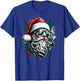 Cool Santa Claus Smoking Weed Marijuana 420 Christmas T-Shirt - T-Shirt | Royal