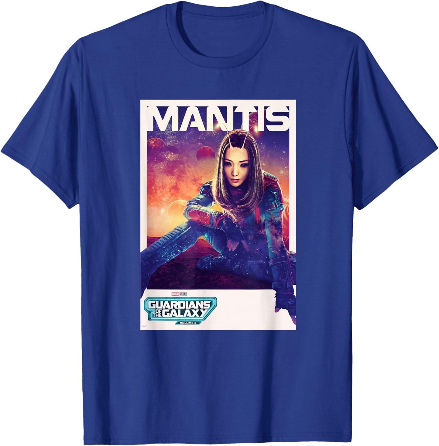 Marvel Guardians of The Galaxy Volume 3 Mantis Poster T-Shirt - T-Shirt | Royal