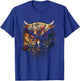 Owl artwork animal lovers - bird art animal owl T-Shirt - T-Shirt | Royal