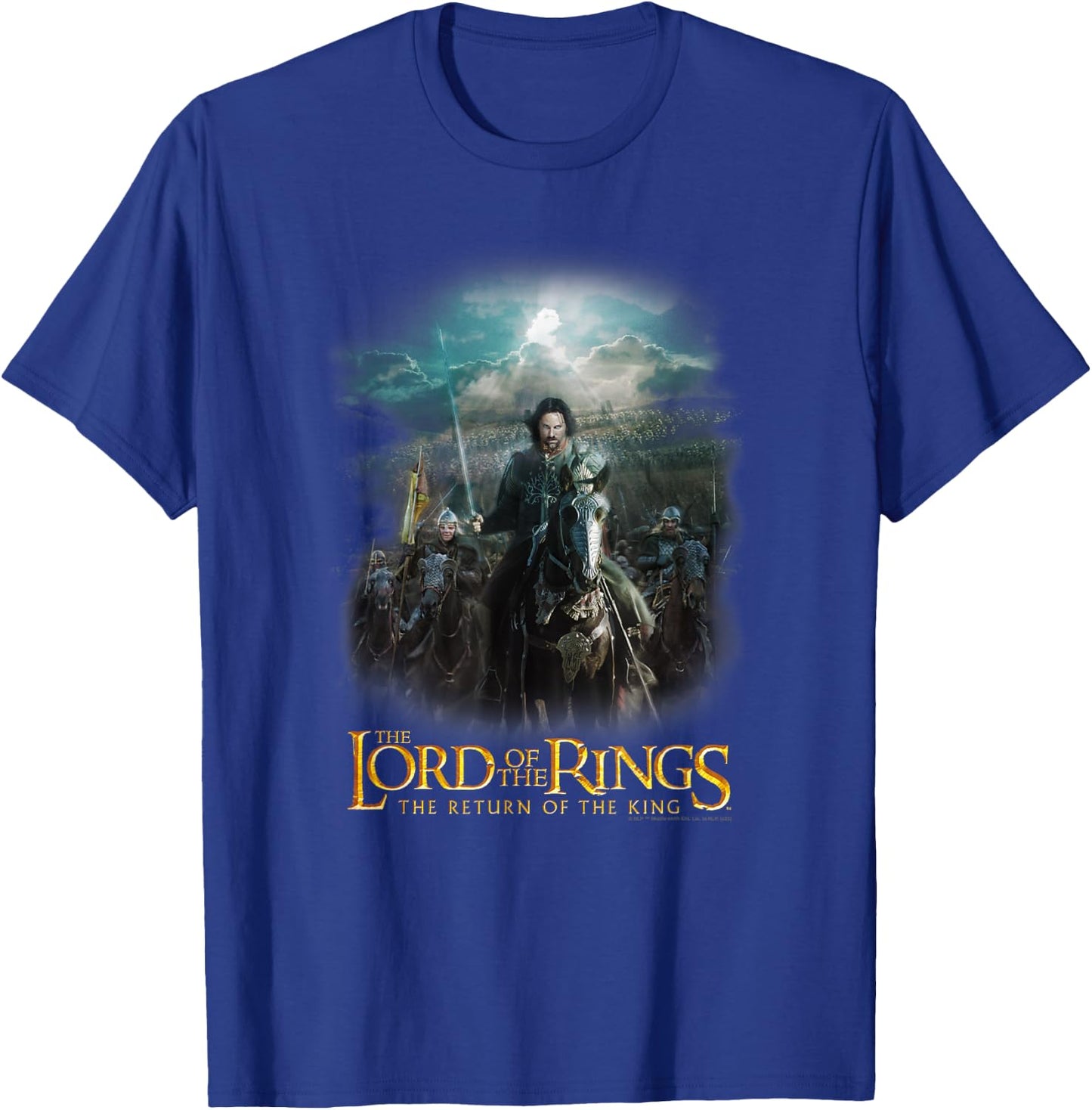 The Lord of the Rings The Return Of The King Epic Poster T-Shirt - T-Shirt | Royal