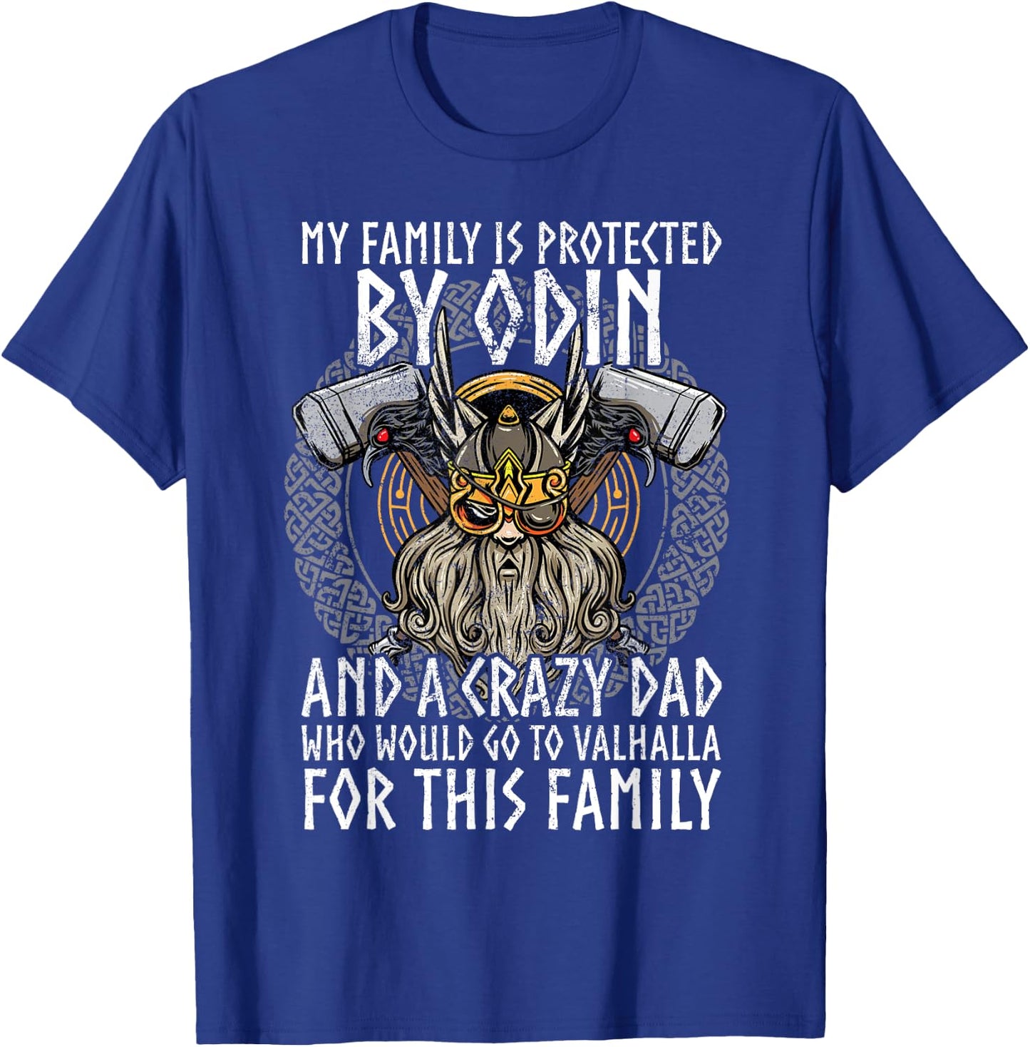 Viking Norse Mythology Husband Viking Dad T-Shirt - T-Shirt | Royal