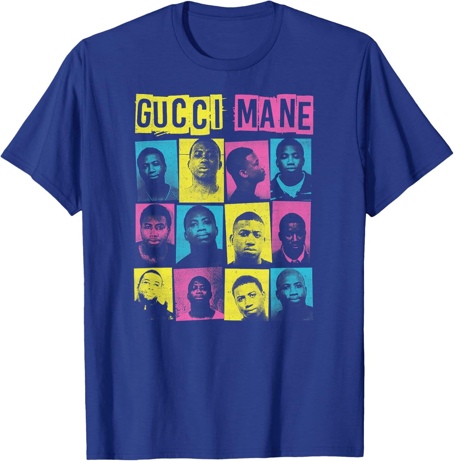 Gucci Mane Gucci Squares T-Shirt - T-Shirt | Royal