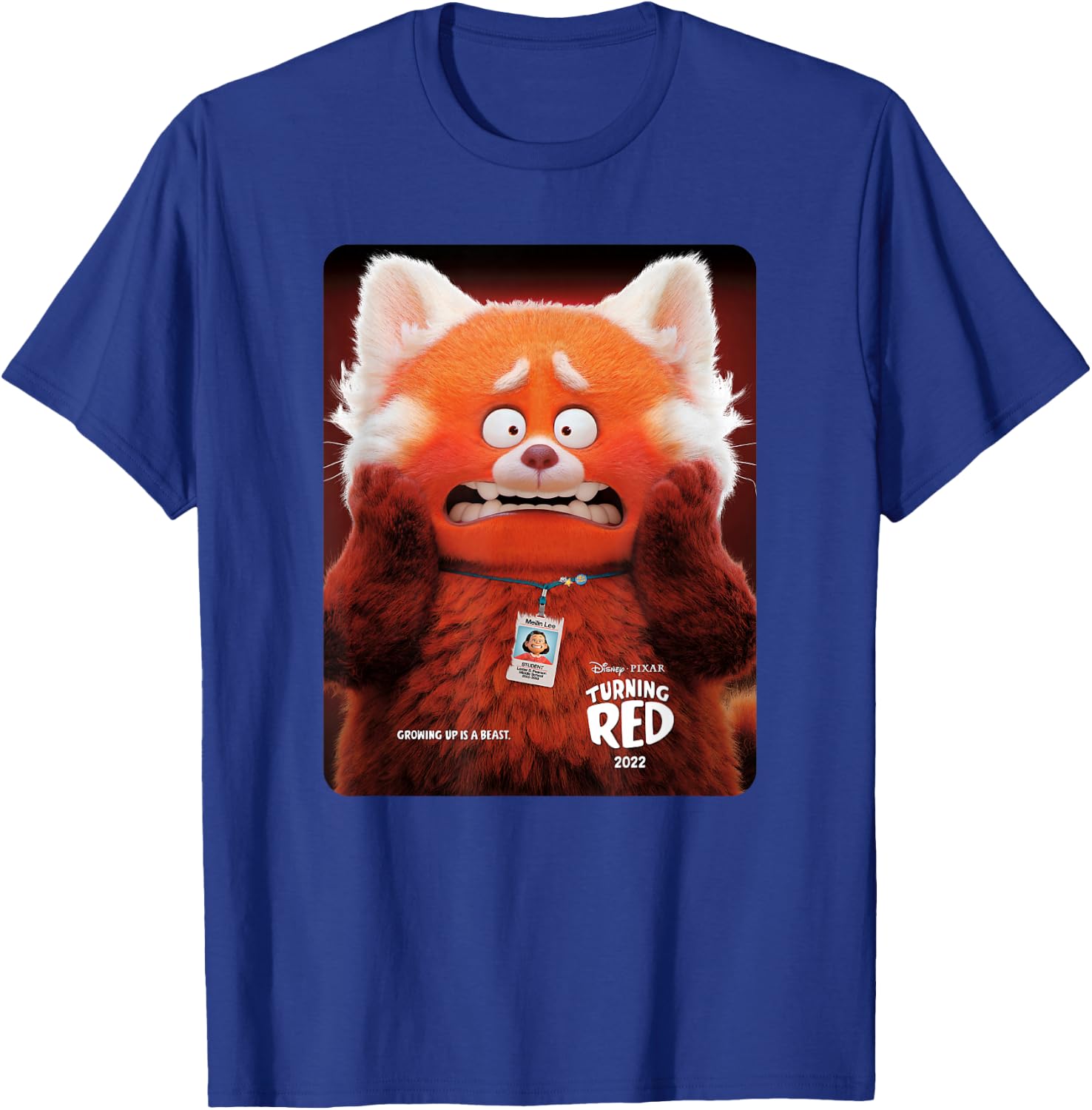 Disney Pixar Turning Red Mei Shocked Screen Grab T-Shirt - T-Shirt | Royal